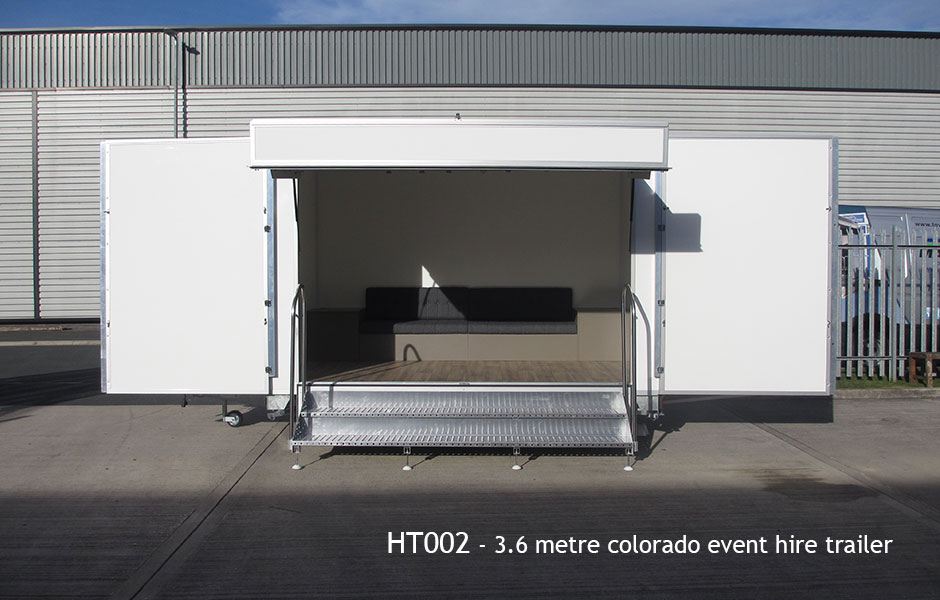 HT002 3.6metre colorado event trailer