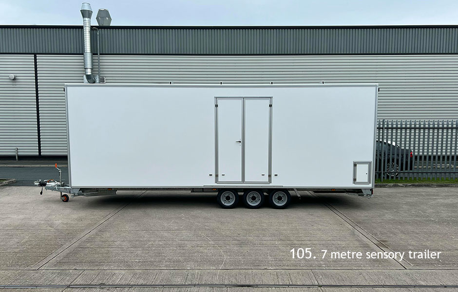 7 metre sensory trailer 105